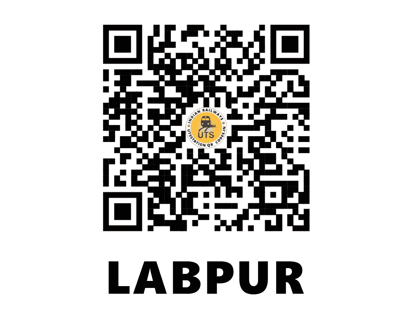 UTS QR Code for LABPUR - LBP (ER - WEST BENGAL)